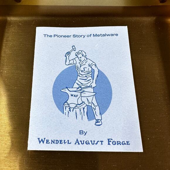 Wendell August Forge Solid Brass Handmade 6" x 4" Keepsake Box New Condition - Picture 5 of 9